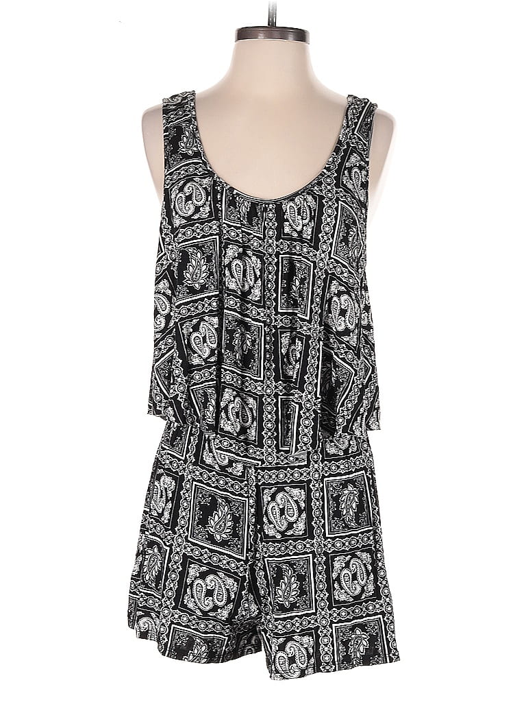 Pre-owned Assorted Brands Romper In Black