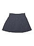 T by Talbots Solid Gray Denim Skirt Size S - photo 1