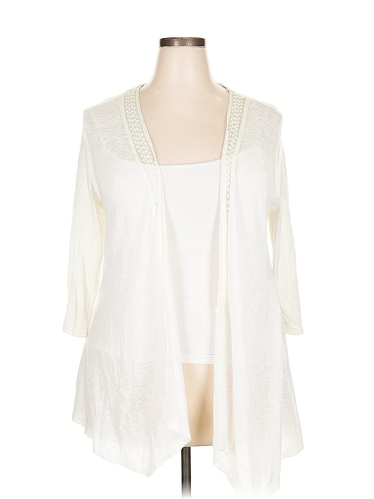 Pre-owned Torrid Kimono In White