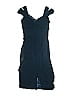 Bariano 100% Polyester Solid Blue Cocktail Dress Size XXS - photo 1