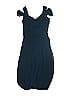 Bariano 100% Polyester Solid Blue Cocktail Dress Size XXS - photo 2