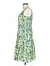 Akris Punto 100% Cotton Paisley Green Casual Dress Size 10 - photo 4