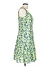 Akris Punto 100% Cotton Paisley Green Casual Dress Size 10 - photo 3