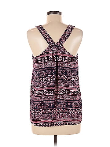 Pink Rose Sleeveless Blouse (view 2)