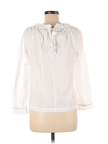 J.Crew Factory Store 3/4 Sleeve Blouse (view 2)