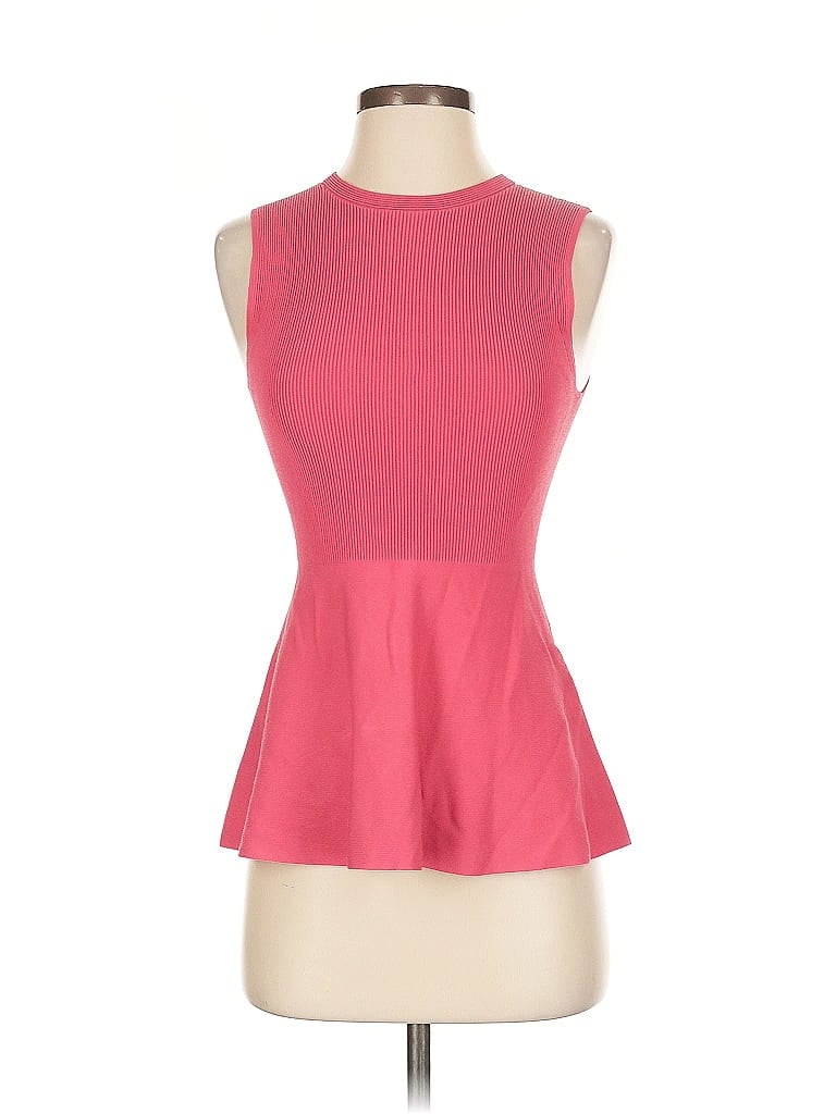 Pre-owned Theory Cardigan Sweater In Pink