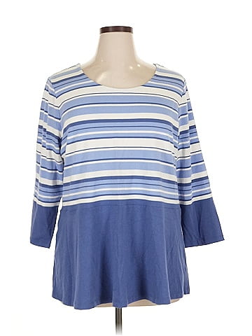 Isaac Mizrahi LIVE! 3/4 Sleeve Top (view 1)