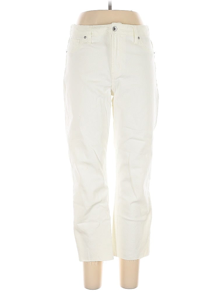 Pre-owned Max Studio Jeans In White