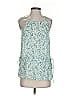 H&M 100% Polyester Green Sleeveless Blouse Size XS - photo 1