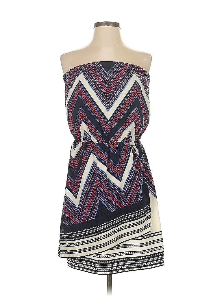 Pre-owned Express Outlet Casual Dress In Blue