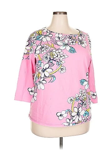 Talbots 3/4 Sleeve T-Shirt (view 1)