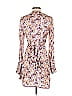 Alexis 100% Polyester Paisley Ivory Purple Kari Dress Size XS - photo 2