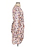 Alexis 100% Polyester Paisley Ivory Purple Kari Dress Size XS - photo 4