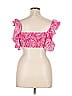 Unbranded 100% Polyester Pink Short Sleeve Top Size XL - photo 2