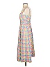 Saloni Checkered-gingham White Anya Dress Size 2 - photo 5