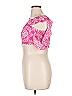 Unbranded 100% Polyester Pink Short Sleeve Top Size XL - photo 5