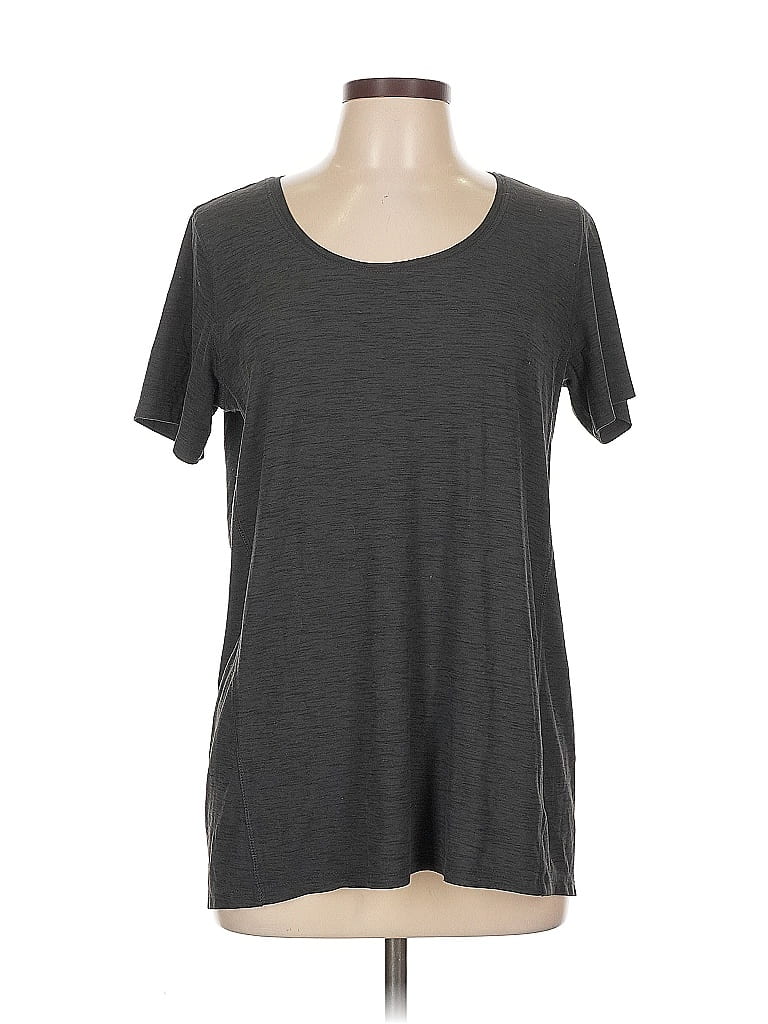 Pre-owned Active By Old Navy Short Sleeve T-shirt In Gray