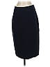 Magaschoni Solid Black Blue Formal Skirt Size 2 - photo 1