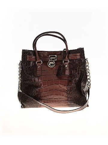 MICHAEL Michael Kors Leather Satchel (view 1)