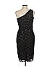 Alex Evenings 100% Polyester Black Cocktail Dress Size 8 - photo 2