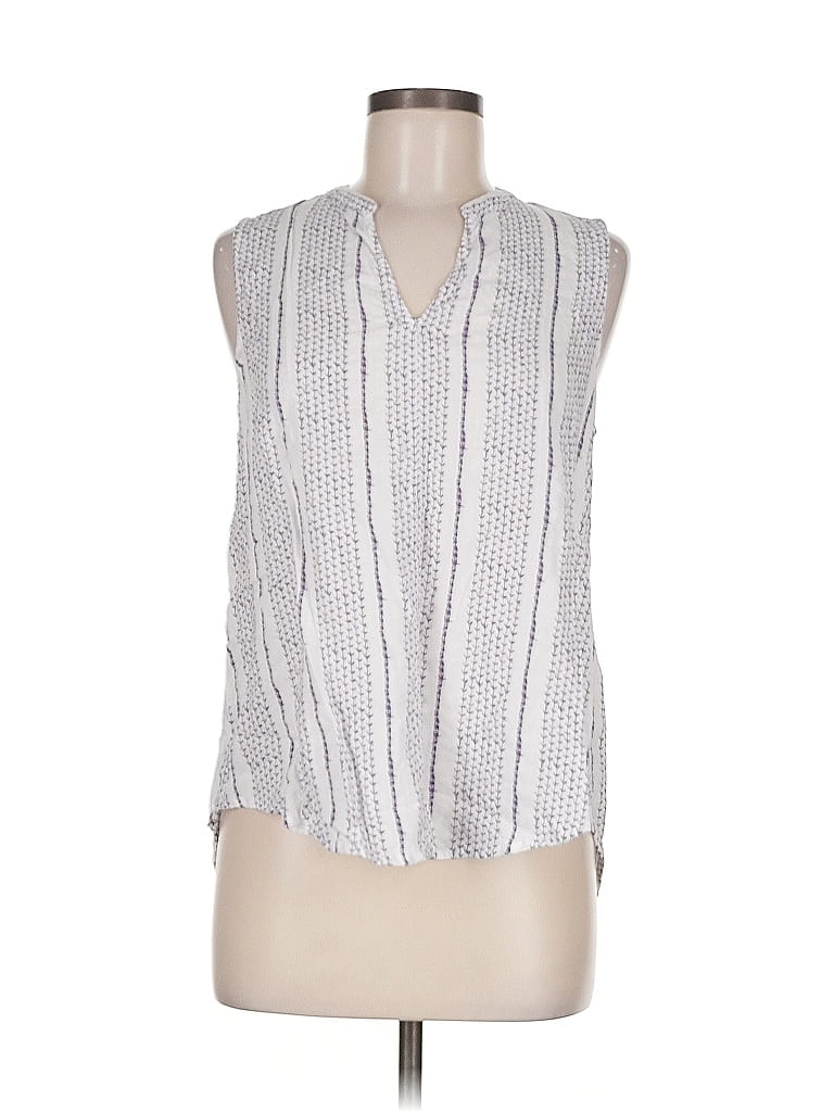 Pre-owned Fun2fun Sleeveless T-shirt In Silver