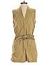 Derek Lam 100% Cotton Tan Utility Romper Size EU (IT) 38 / US 2 - photo 1