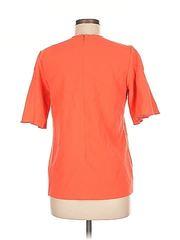 Victoria Victoria Beckham Flounce Hem Sleeve Top (view 2)