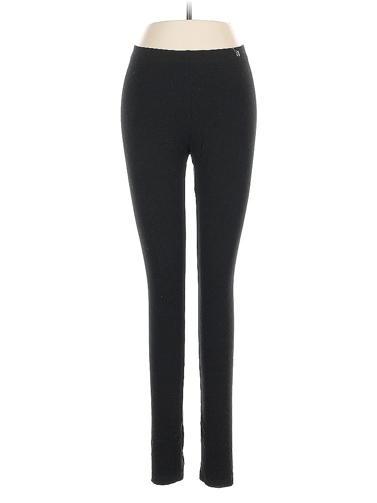 Pre-owned H&m Active Pants In Black