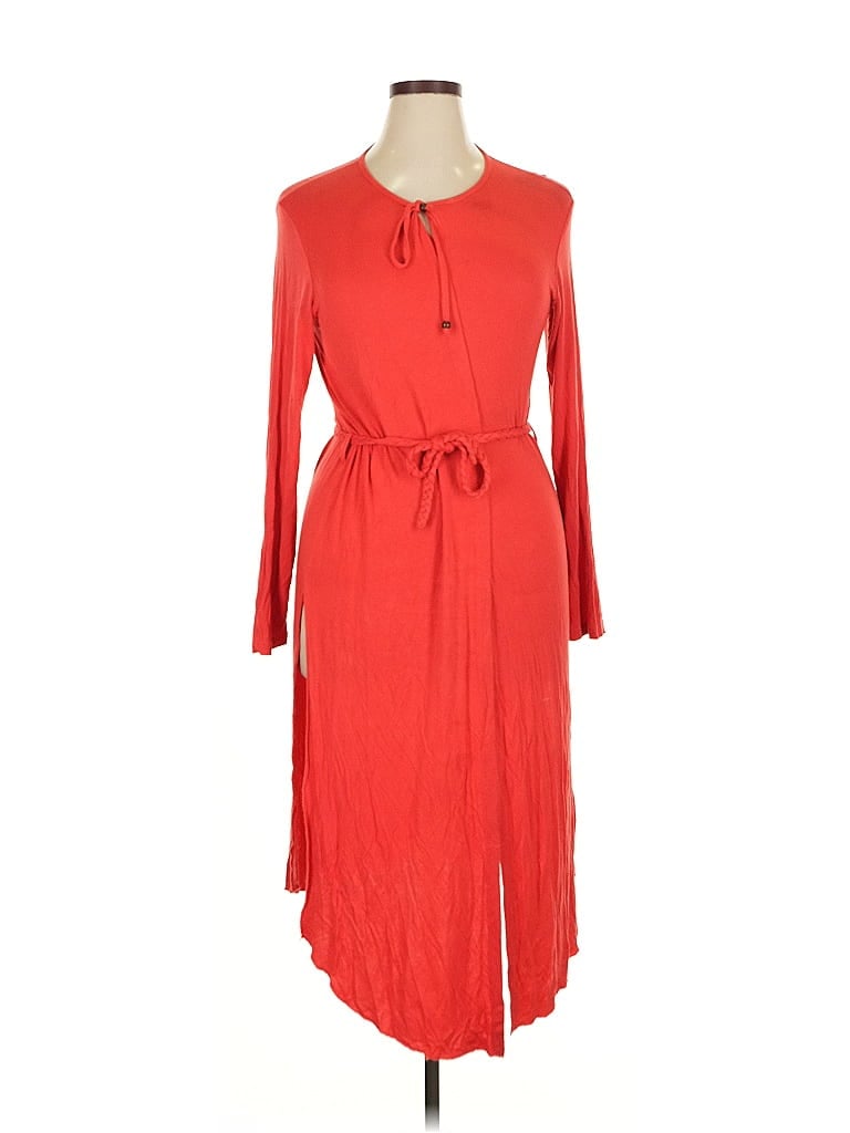 Pre-owned Mac Duggal Coat In Red