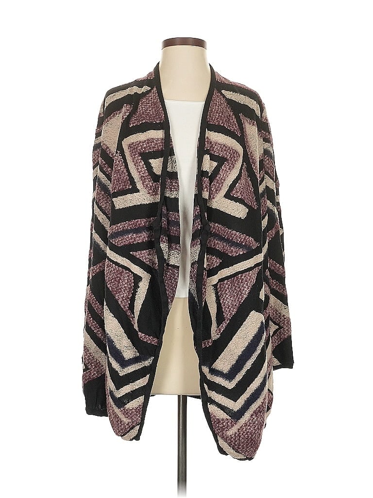 Pre-owned Lucky Brand Kimono In Purple