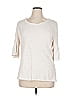 Dylan 100% Cotton Ivory 3/4 Sleeve Top Size XL - photo 1