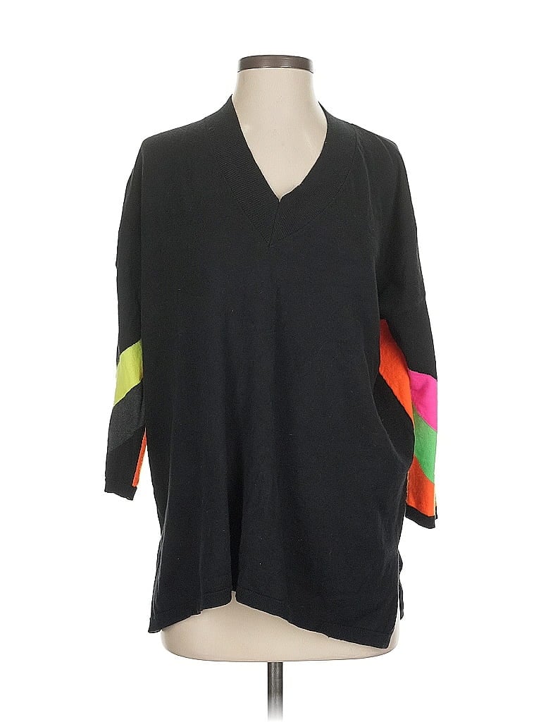 Pre-owned Wispr Poncho In Black