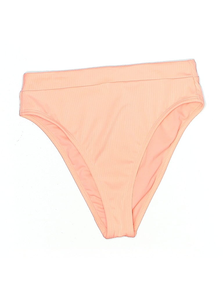 Pre-owned Xhilaration Swimsuit Bottoms In Orange