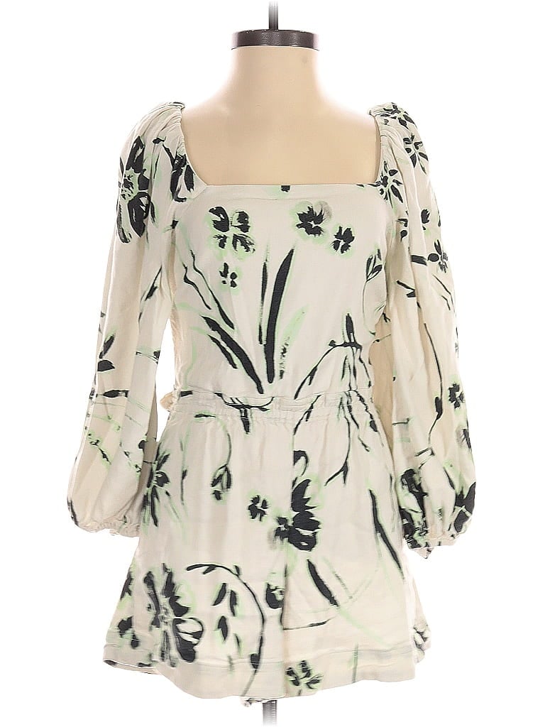 Pre-owned Tanya Taylor Casual Dress In White