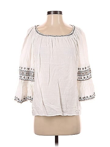 Max Studio 3/4 Sleeve Blouse (view 1)