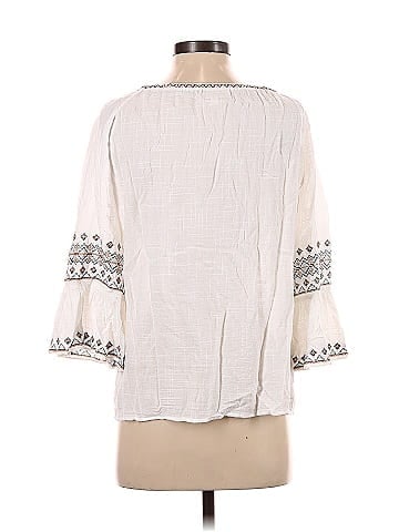 Max Studio 3/4 Sleeve Blouse (view 2)