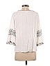 Max Studio White 3/4 Sleeve Blouse Size S - photo 2