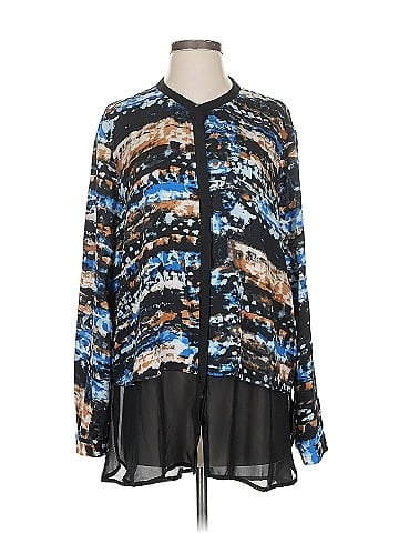 DKNYC Long Sleeve Blouse (view 1)