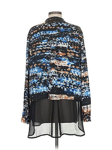DKNYC Long Sleeve Blouse (view 2)