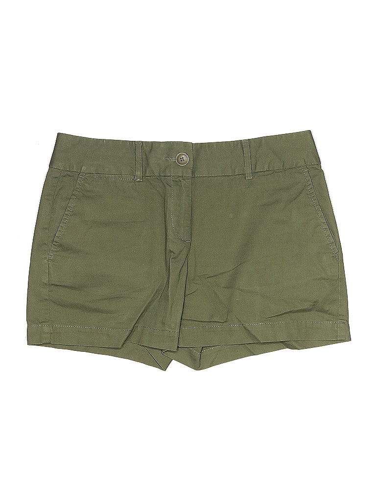 Pre-owned Ann Taylor Loft Khaki Shorts In Green