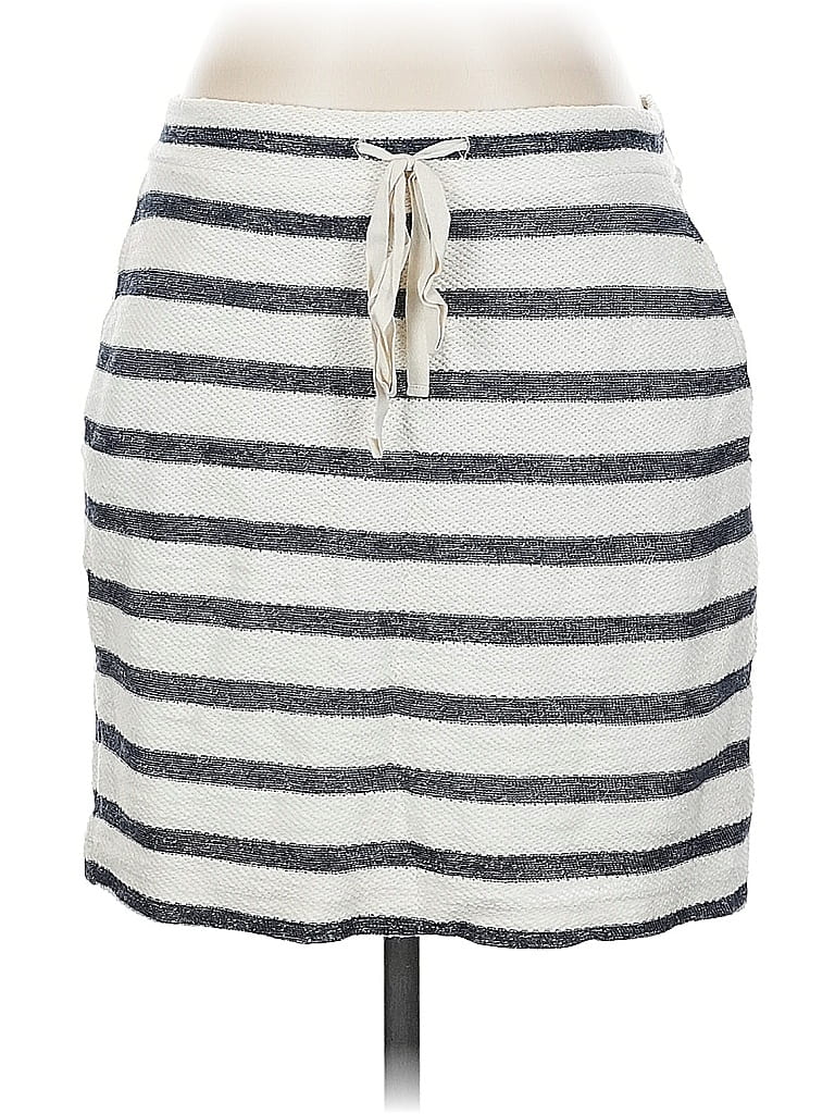 Pre-owned Lou & Grey For Loft Casual Skirt In Gray