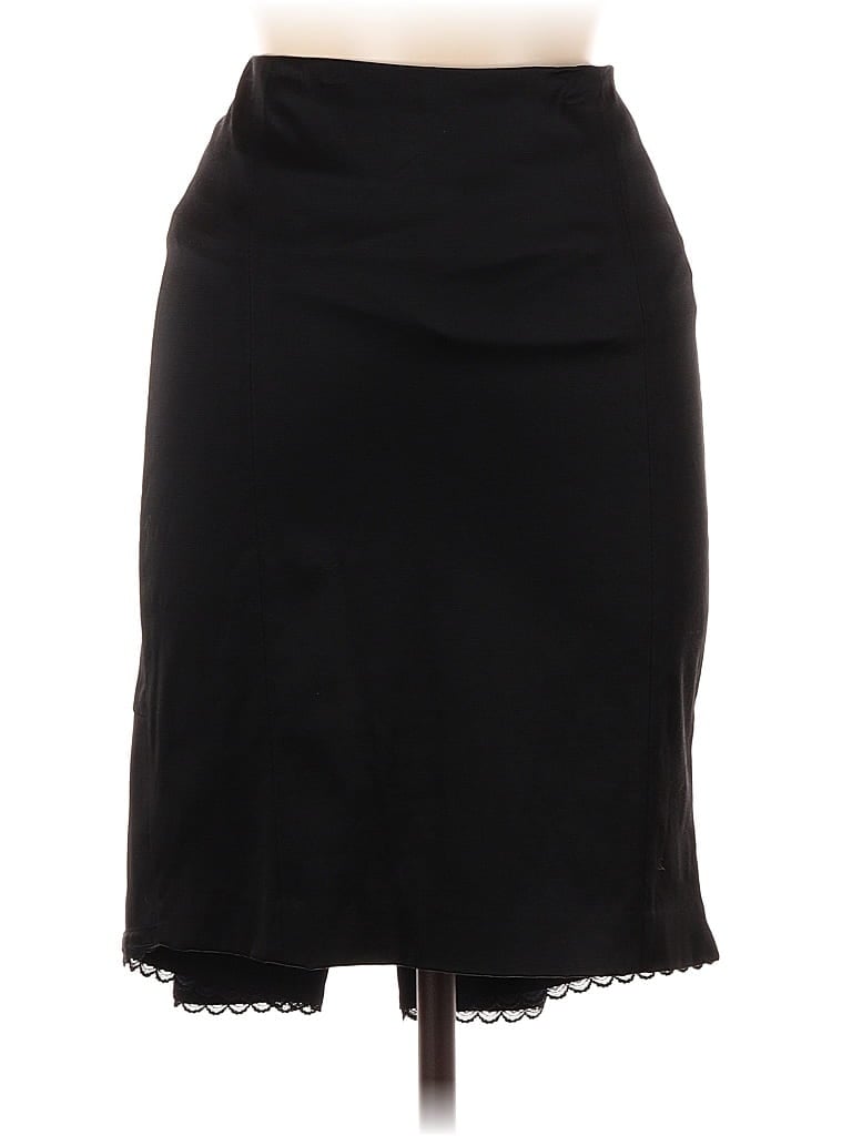 Pre-owned Bebe Formal Skirt In Black