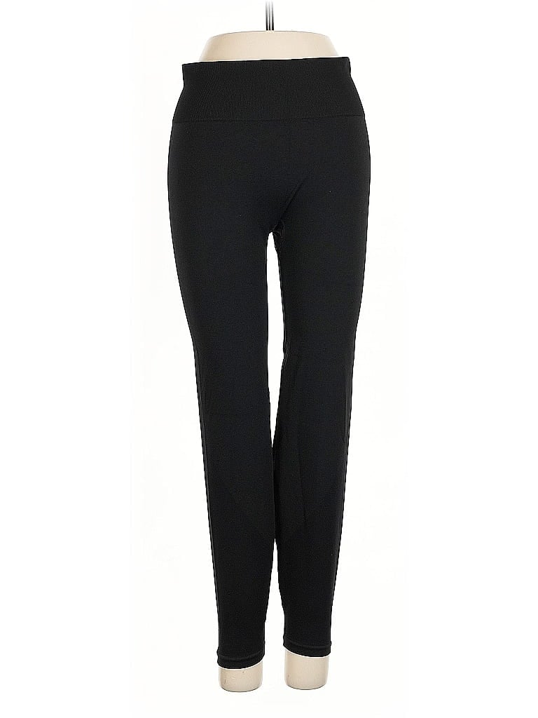 Pre-owned Victoria's Secret Pink Active Pants In Black