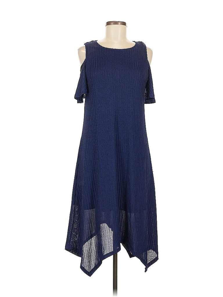 Pre-owned Apt. 9 Casual Dress In Blue