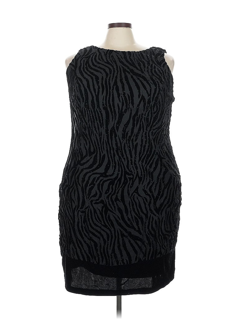 Pre-owned I.n. Studio Cocktail Dress In Black