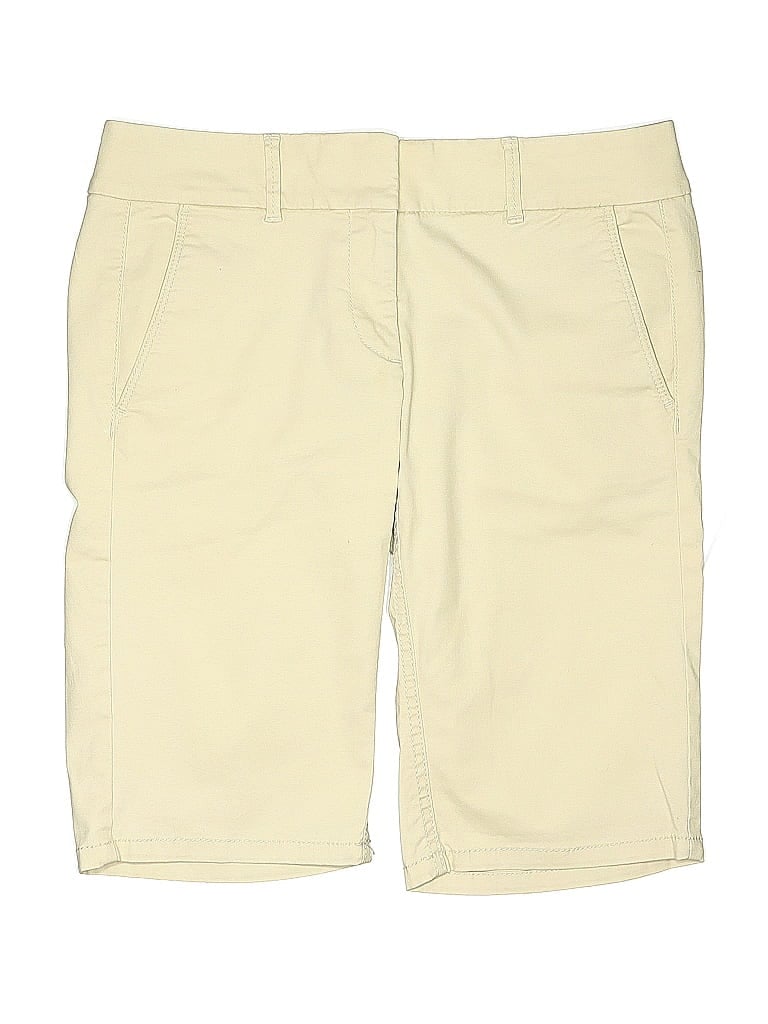 Pre-owned Ann Taylor Loft Khaki Shorts In White