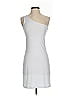 Abi Ferrin Solid Silver Cocktail Dress Size S - photo 1