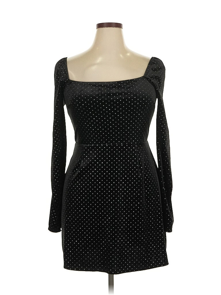 Pre-owned Mi Ami Cocktail Dress In Black
