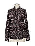 IKKS 100% Viscose Polka Dots Black Long Sleeve Blouse Size EU (FR) 38 / US 6 - photo 1