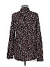 IKKS 100% Viscose Polka Dots Black Long Sleeve Blouse Size EU (FR) 38 / US 6 - photo 2